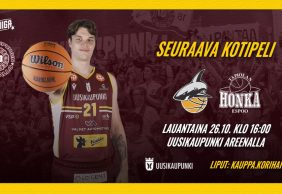 Otteluinfo: Korihait – Tapiolan Honka 26.10.2024