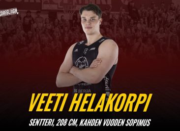 Veeti Helakorpi haiparveen, Joni Herralan sopimusta jatkettu vuodella