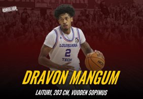 Dravon Mangum täydentää Korihaiden liigajoukkueen